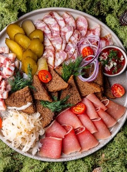 Домашняя мясная нарезка